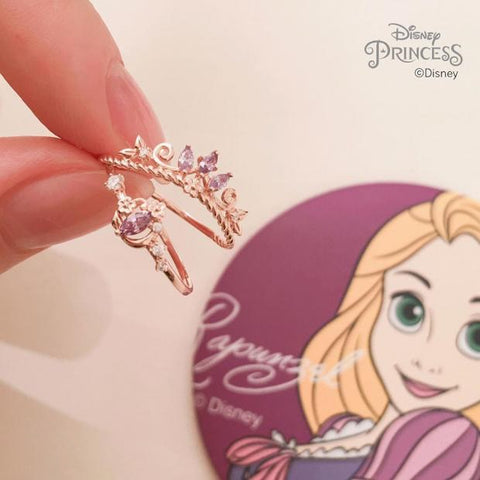 Engagement rings for Disney Princesses 💍👑Which pastel sapphire ring ... |  TikTok